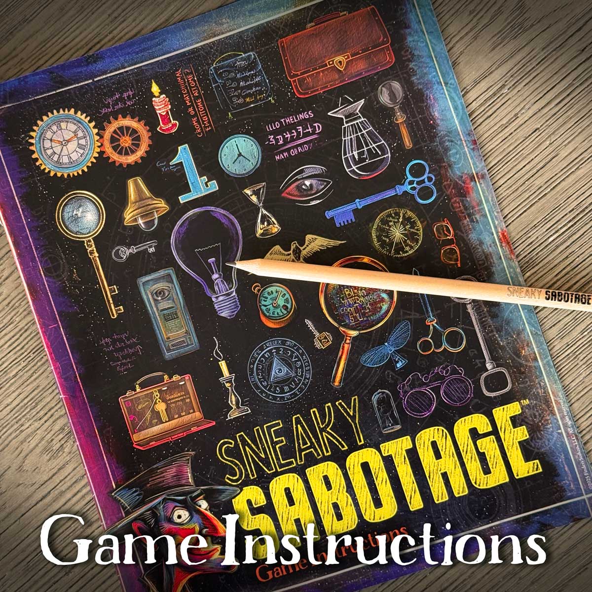 Sneaky Sabotage Party Game